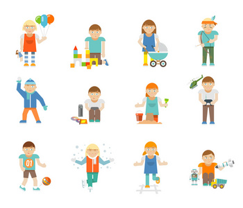 孩子兴趣爱好图片-孩子兴趣爱好素材-孩子兴趣爱好插画-摄图新视界