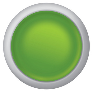 绿色的光泽按钮矢量设计网站