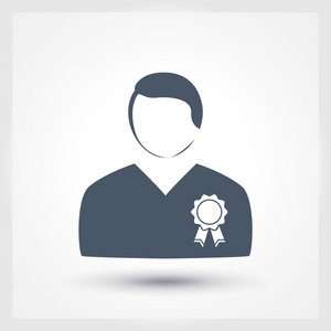 领导者的图标设计照片