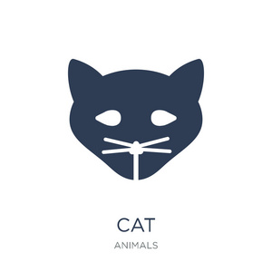 英国猫向量猫图标.