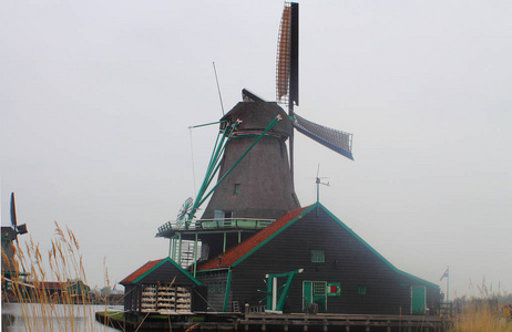 荷兰 Zaanse Schans 风车