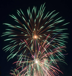 烟花发射特效图片