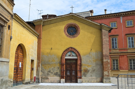 圣玛丽亚在肾上腺皮质激素的教会。皮亚琴察。艾米利亚罗马涅。意大利