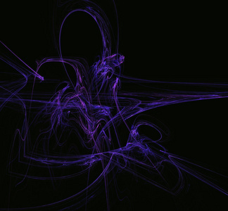 紫色抽象分形。幻想分形纹理。数字艺术。3d 渲染。计算机生成的图像