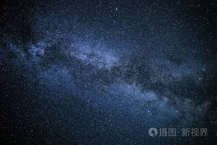 银河星空的背景