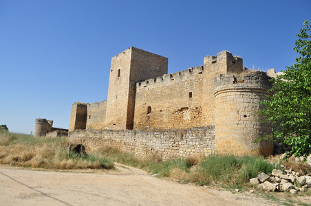 trigueros del valle 的城堡。西班牙