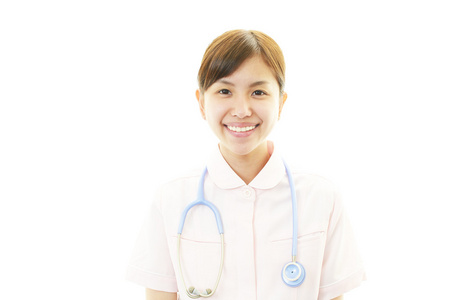 微笑亚洲女护士
