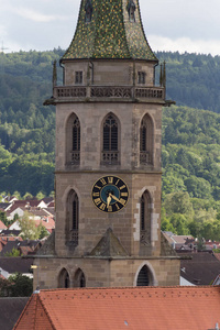德国雷根斯堡的历史性蓝色教堂 欧洲文化遗产