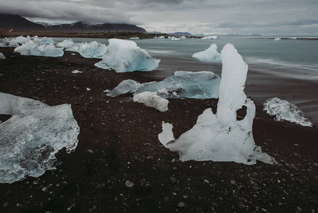 冰岛冰川泻湖, 钻石海滩