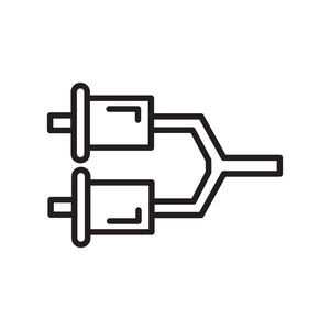 汽车排气管. 图标黑色隔离对象.