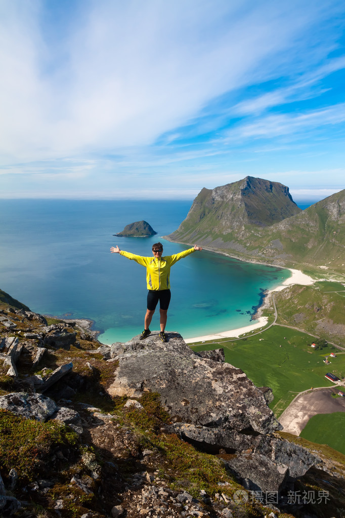 成功和健康的生活方式的概念