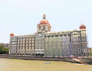 面对海孟买孟买印度的泰姬陵酒店