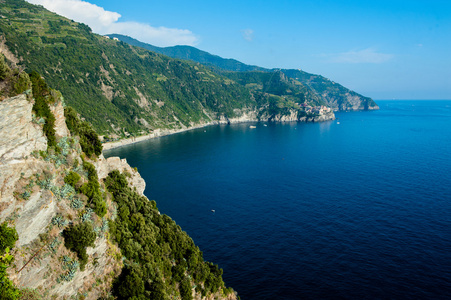 意大利五渔村公园的风景