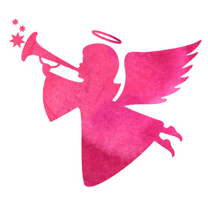 天使的侧面影像照片