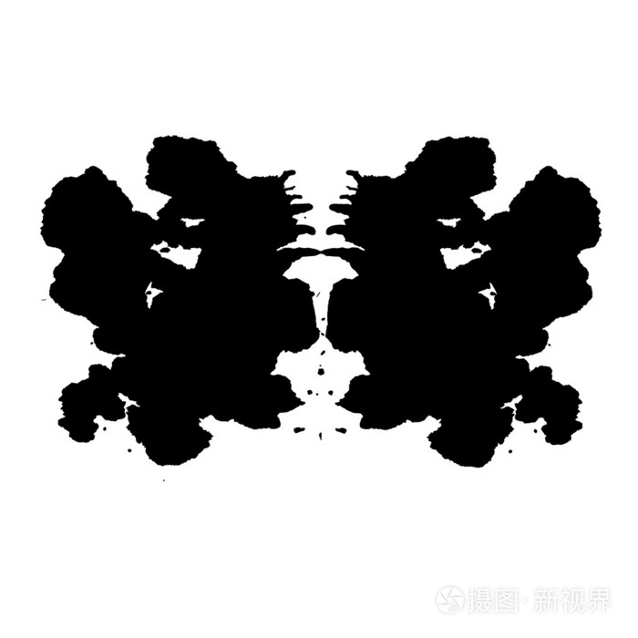 罗夏墨迹印迹试验