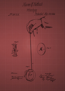 老式 Yoyo 专利绘图