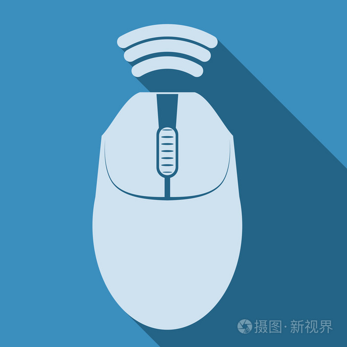 鼠标图标设计矢量图eps10图形