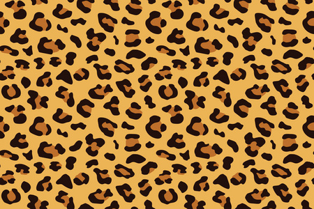 豹纹无缝花纹.动物的指纹矢量背景照片