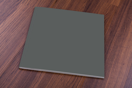 空白目录,杂志,模拟预订木背景照片