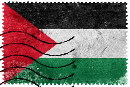 巴勒斯坦旗帜旧邮票