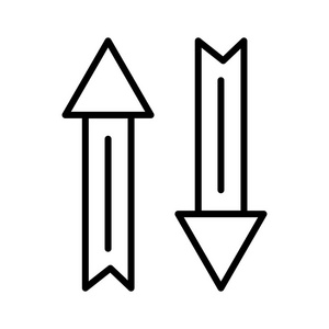 鼠标箭头图标矢量隔离白色背景为您的 web 和移动应用程序设计, 鼠标箭头徽标概念