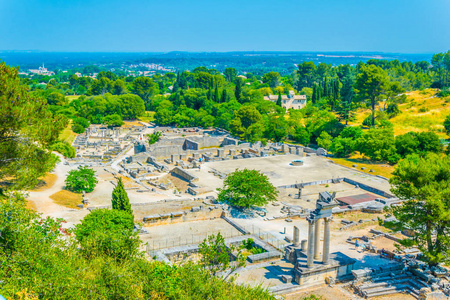 Glanum 在法郎附近的圣米普罗旺斯考古公园