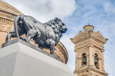 mosta，马耳他的教会圆形大厅