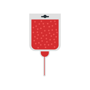 输血图标矢量隔离白色背景为您的 web 和移动应用程序设计, 输血标志概念