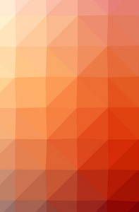 抽象低聚橙色垂直背景的图解