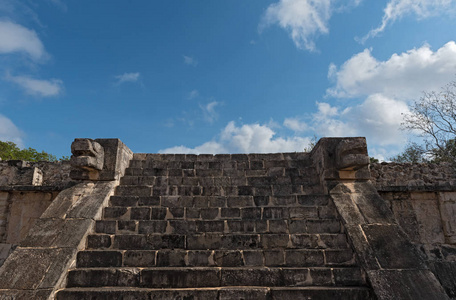 废墟, 金字塔和寺庙在鸡察, 尤卡坦半岛, Mexico4