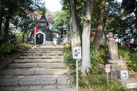 上野公园东京日本大佛塔