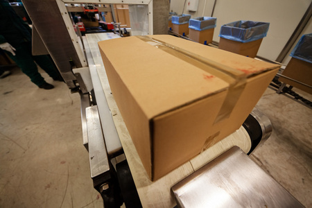 食品工厂流水线包装图片