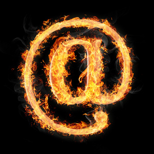字体和符号在火为不同的目的