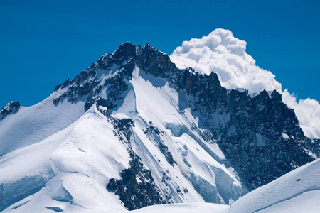 光荣勃朗峰阿尔卑斯山最高的山峰, 欧洲最高的高山, 法国的高级萨瓦