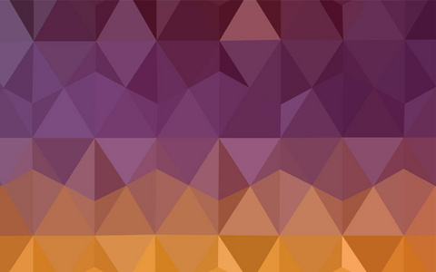 浅粉色, 蓝色矢量抽象多边形模板。具有渐变的折纸风格的创造性几何插图。最佳三角形设计为您的企业
