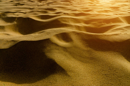 沙子背景纹理与光