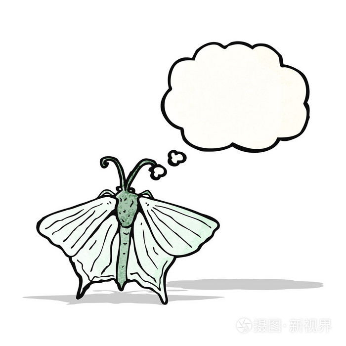 卡通蛾