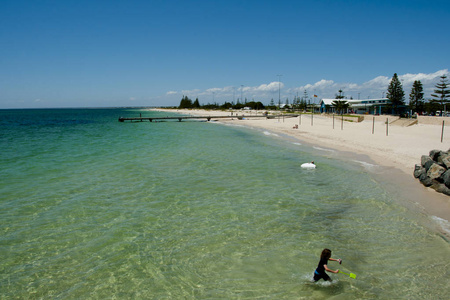 Busselton 海滩澳大利亚西部