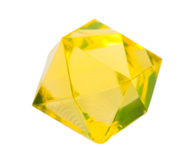 黄色塑料晶体