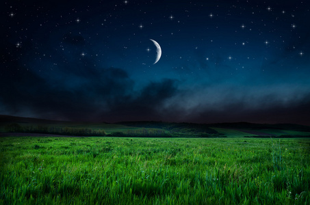 地面夜晚图片