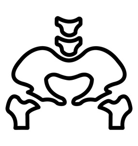 颈椎图标插画-颈椎图标手绘-颈椎图标卡通图-摄图新视界
