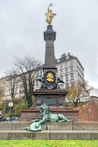 纪念碑为 Johann Andreas von Liebenberg维也纳，奥地利