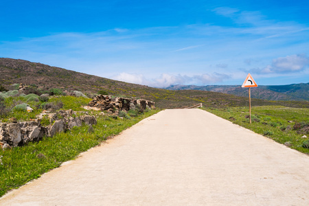 在撒丁岛，意大利的 Asinara 岛