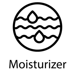 保湿保湿剂的护肤图标设计