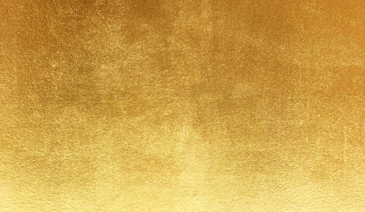 闪闪发亮的黄色叶金箔纹理背景照片