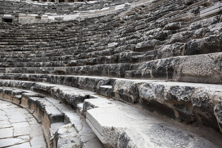 Aspendos 圆形剧场楼梯安塔利亚土耳其