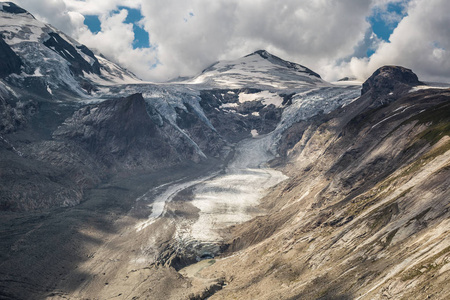 日落, 大格洛克纳山, 国家公园 Hohe Tauern, 奥地利