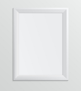 sku图片尺寸在白色的背景下,设计 a4 尺寸的空白色框架照片