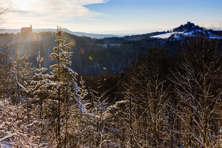 Giechburg 冬季城堡