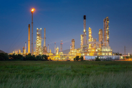 炼油厂和天然气工业厂, 这种方法可用于化学技术和石油化工概念